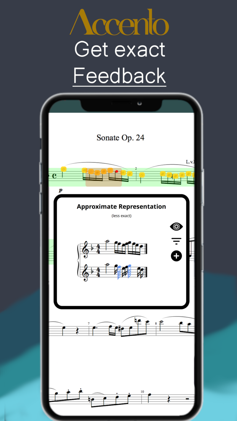 Accento · Music Assistant – Feedback Screenshot